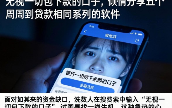 无视一切包下款的口子，倾情分享五个周周到贷款相同系列的软件