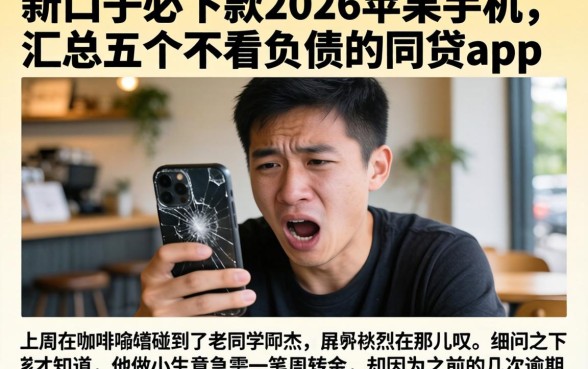 新口子必下款2026苹果手机，汇总五个不看负债的网贷app