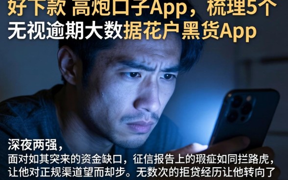 好下款的高炮口子app,梳理5个无视逾期大数据花户黑户app