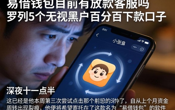 易借钱包目前有放款客服吗，罗列5个无视黑户百分百下款口子