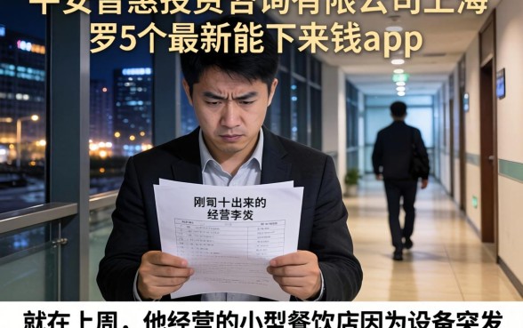 平安普惠投资咨询有限公司上海,罗列5个最新能下来钱的app