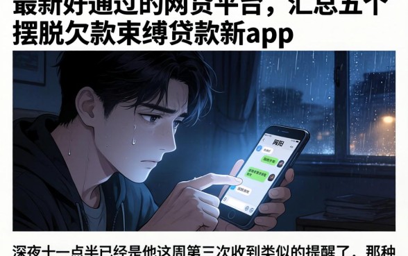 最新好通过的网贷平台,汇总五个摆脱欠款束缚贷款新app