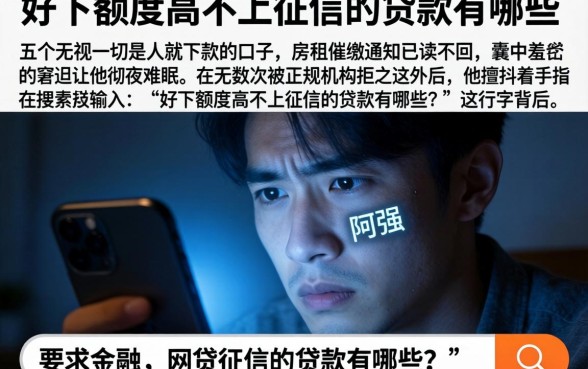 好下额度高不上征信的贷款有哪些，详细阐述五个无视一切是人就下款的口子
