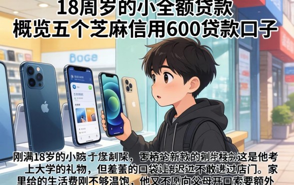 18周岁的小额贷款,概览五个芝麻信用600贷款口子