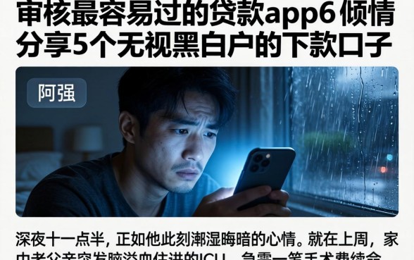 审核最容易过的贷款app6，倾情分享5个无视黑白户的下款口子