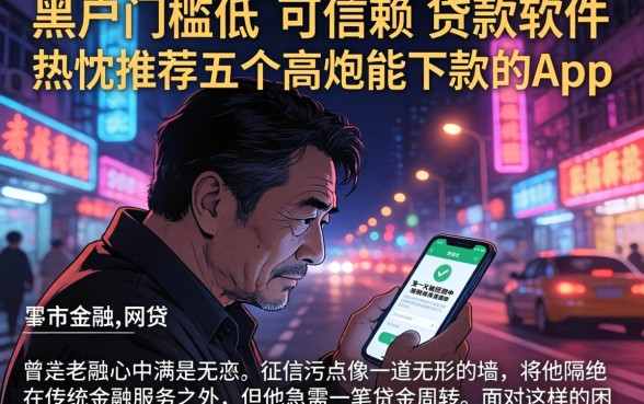 黑户门槛低 可信赖的贷款软件，热忱推荐五个高炮能下款的app