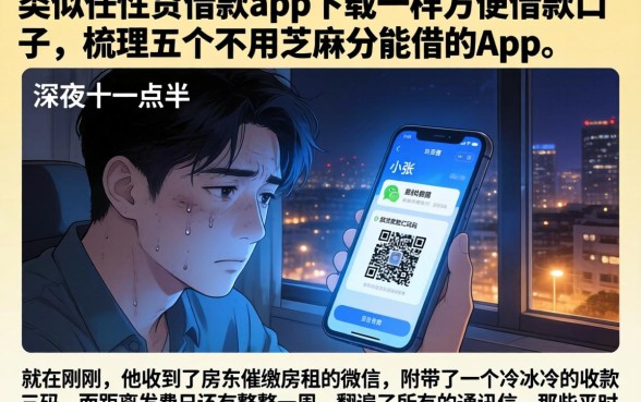 类似任性贷借款app下载一样方便的借款口子，梳理五个不用芝麻分能借的app