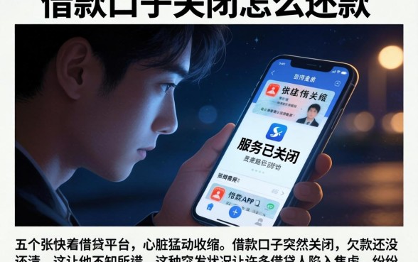 借款口子关闭怎么还款，详细阐述五个手机和身份证快速借钱平台