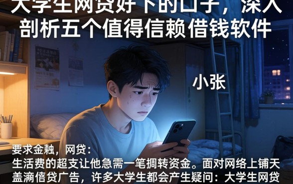 大学生网贷好下的口子，深入剖析五个值得信赖的借钱软件