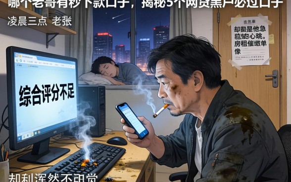 哪个老哥有秒下款口子，揭秘5个网贷黑户必过口子
