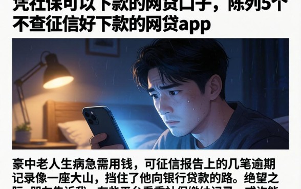 凭社保可以下款的网贷口子，陈列5个不查征信好下款的网贷app