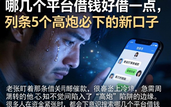 哪几个平台借钱好借一点，条列5个高炮必下的新口子