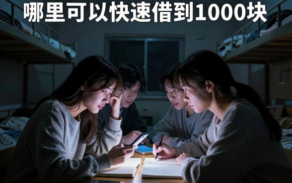 哪里可以快速借到1000块,整合五个大学生可以使用的app