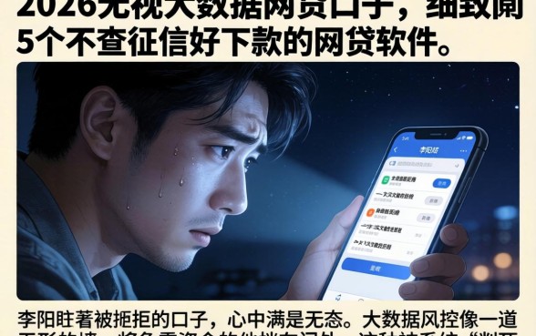 2026无视大数据的网贷口子，细致阐述5个不查征信好下款的网贷软件