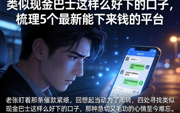 类似现金巴士这样么好下的口子，梳理5个最新能下来钱的平台