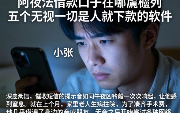 阿尔法借款的口子在哪，胪列五个无视一切是人就下款的软件