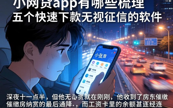 小网贷app有哪些，梳理五个快速下款无视征信的软件