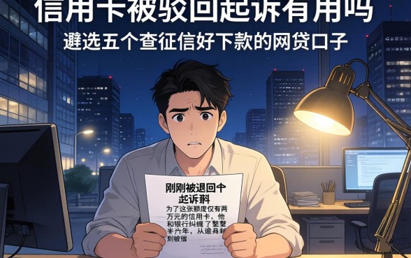 信用卡被驳回起诉有用吗，遴选五个不查征信好下款的网贷口子