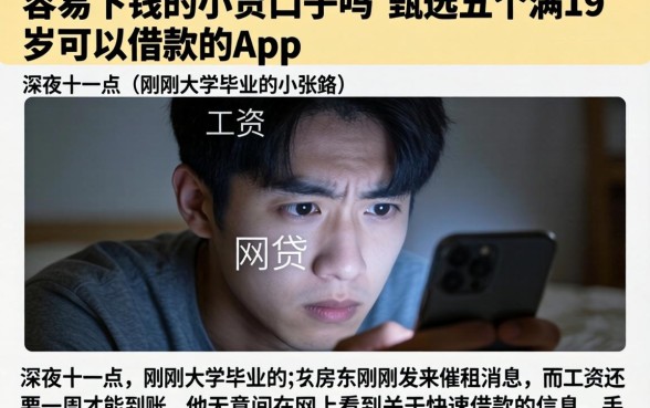 容易下钱的小贷口子吗,甄选五个满19岁可以借款的app