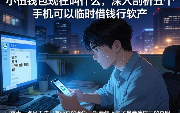 小伍钱包现在叫什么，深入剖析五个手机可以临时借钱的软件