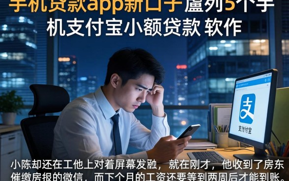 手机贷款app新口子,胪列5个手机支付宝小额贷款的软件