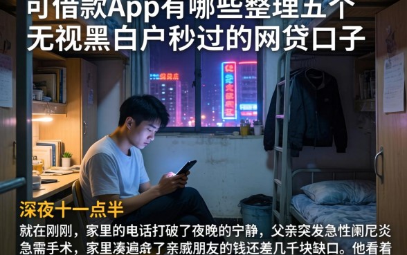 可借款的app有哪些，整理五个无视黑白户秒过的网贷口子