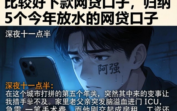 比较好下款的网贷口子,归纳5个今年放水的网贷口子
