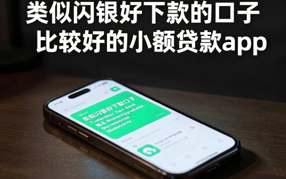 类似闪银好下款的口子,梳理五个比较好的小额贷款app