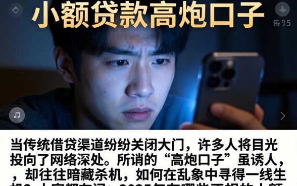 小额贷款高炮的口子，陈列5个值得信赖的借钱平台