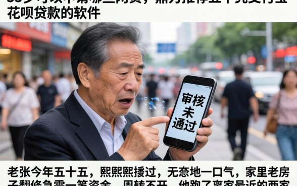55岁可以申请哪些网贷，鼎力推荐五个凭支付宝花呗贷款的软件