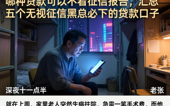 哪种贷款可以不看征信报告，汇总五个无视征信黑户必下的贷款口子
