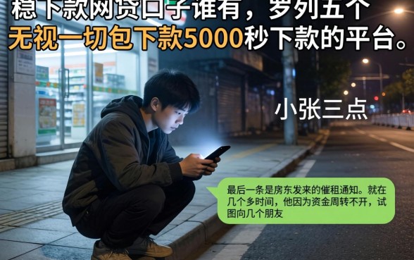 稳下款的网贷口子谁有，罗列五个无视一切包下款5000秒下款的平台