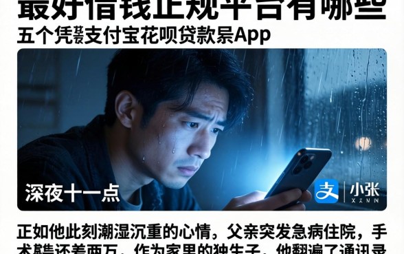 最好借钱的正规平台有哪些,详细阐述五个凭支付宝花呗贷款的app