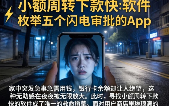 小额周转下款快的软件,枚举五个闪电审批的app