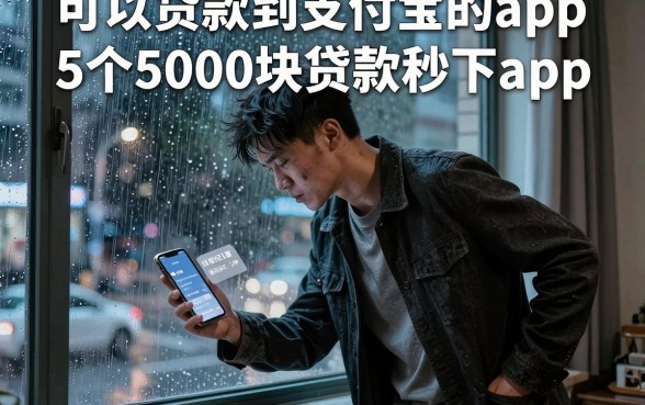 可以贷款到支付宝的app，整合5个5000块贷款秒下app