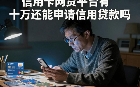 信用卡网贷平台有十万还能申请信用贷款吗,陈列5个公积金借钱平台