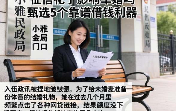 征信花了影响军婚吗，甄选5个靠谱借钱利器