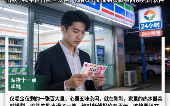 借款小额平台有哪些软件，揭秘5个周周到贷款相同系列的软件