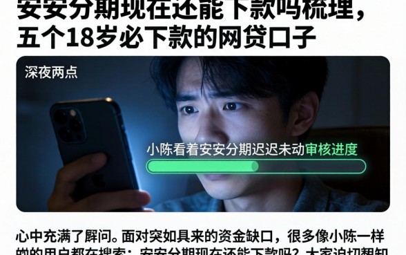 安安分期现在还能下款吗，梳理五个18岁必下款的网贷口子