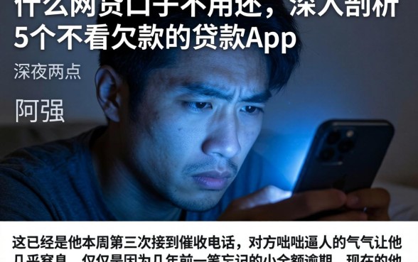 什么网贷口子不用还,深入剖析5个不看欠款的贷款app