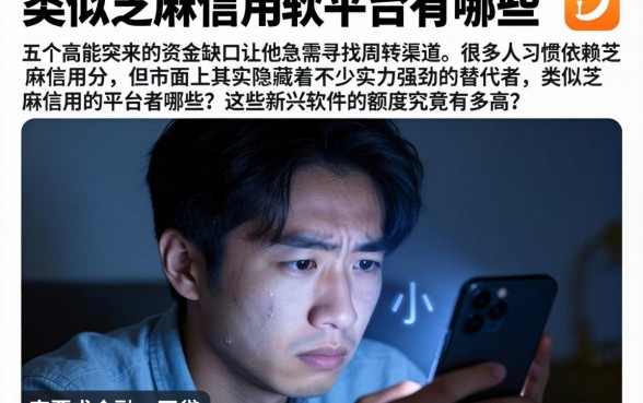 类似芝麻信用的平台有哪些,细致阐述五个高能分期贷款软件新秀
