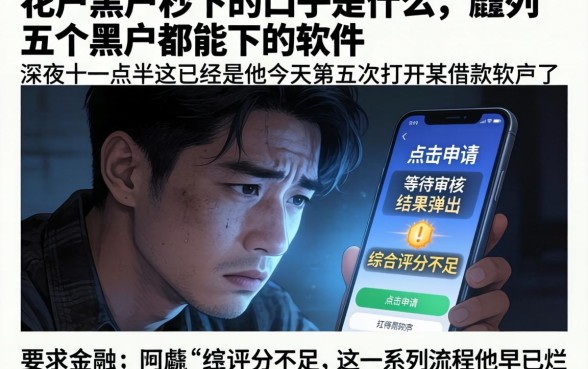 花户黑户秒下的口子是什么，胪列五个黑户都能下的软件