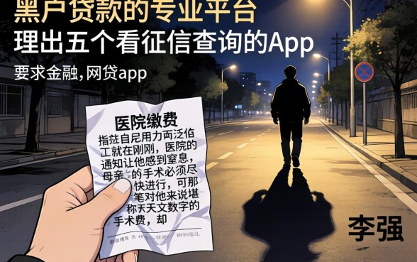 黑户贷款的专业平台,理出五个不看征信查询的app