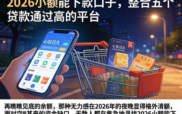 2026小额能下款的口子，整合五个贷款通过高的平台