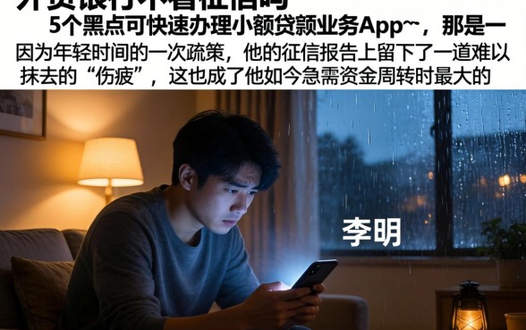 外资银行不看征信吗，详细阐述5个黑户可快速办理小额贷款业务的app