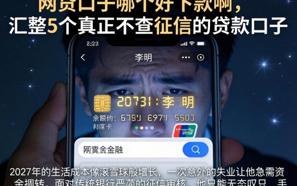 网贷口子哪个好下款啊,汇整5个真正不查征信的贷款口子