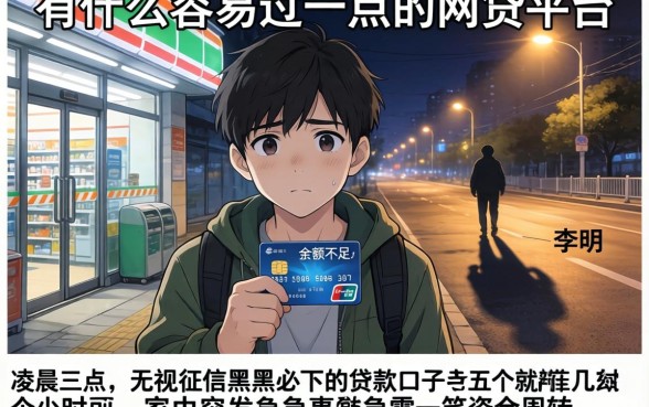 有什么容易过一点的网贷平台，详细阐述五个无视征信黑户必下的贷款口子