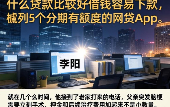 什么贷款比较好借钱容易下款，胪列5个分期有额度的网贷app