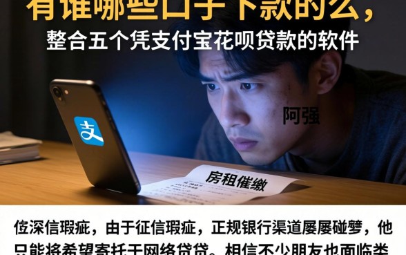 有谁哪些口子下款的么,整合五个凭支付宝花呗贷款的软件