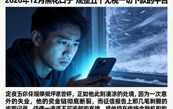2026年12月黑花口子,规整五个无视一切下款的平台